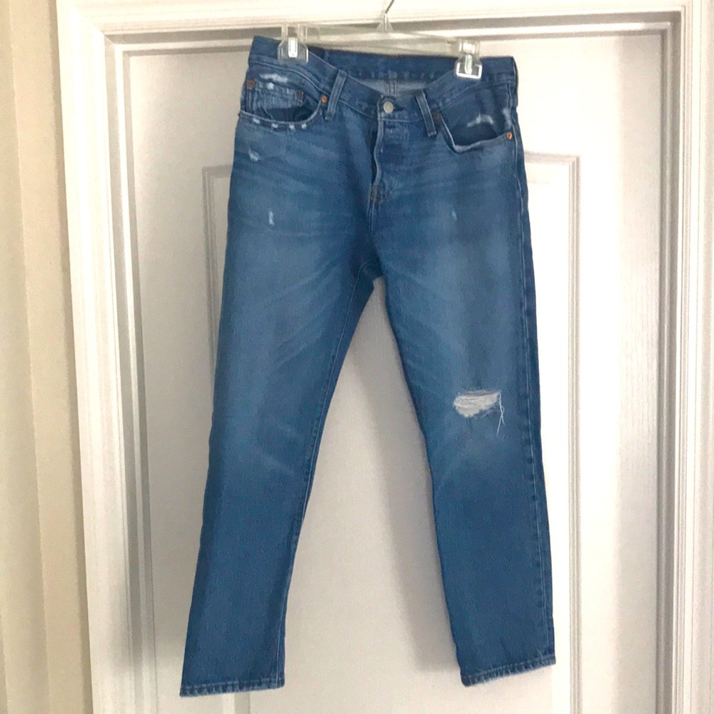 Levi’s 501 jeans.